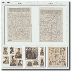 1872 N°36 Patrons  La mode...