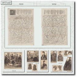 1872 N°42 Patrons  La mode...