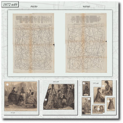 1872 N°49 Sewing patterns...