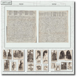 1871 N°42 Sewing patterns...