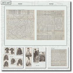 1871 N°47 Sewing patterns...