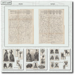 1871 N°49 Sewing patterns...