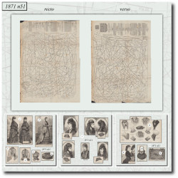 1871 N°51 Sewing patterns...
