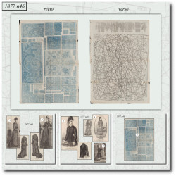 1877 N°46 Sewing patterns...