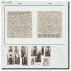 1878 N°46 Sewing patterns...