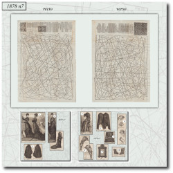 1878 N°7 Patrons A3 La mode...