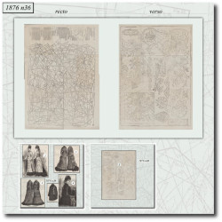 1876 N°36 Sewing patterns...