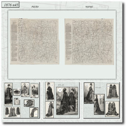 1876 N°45 Sewing patterns...