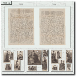 Patrons de couture de 1876 1