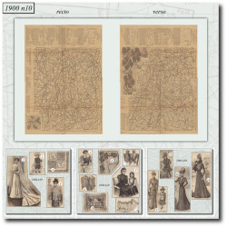 1900 N°10 Sewing patterns...