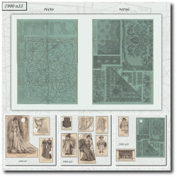 1900 N°33 Sewing patterns...