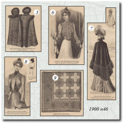 1900 N°40 Sewing patterns...