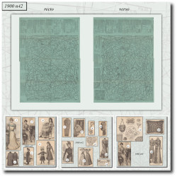 1900 N°42 Sewing patterns...