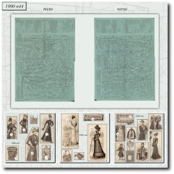 1900 N°44 Sewing patterns...