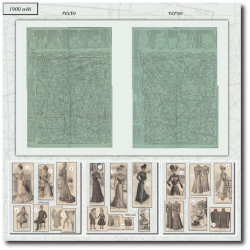 1900 N°46 Sewing patterns...