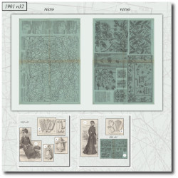 1901 N°32 Sewing patterns...