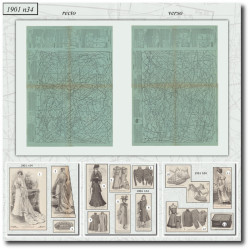 1901 N°34 Sewing patterns...