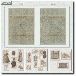 1906 N°26 Sewing patterns...