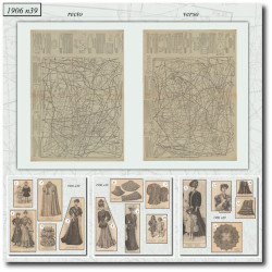 1906 N°39 Sewing patterns...