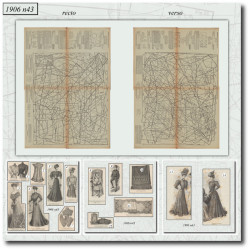 1906 N°43 Patrons A3 La...