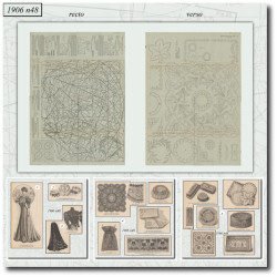1906 N°48 Sewing patterns...