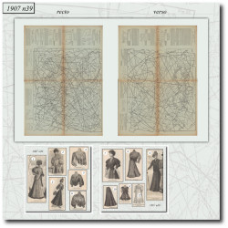 1907 N°39 Sewing patterns...
