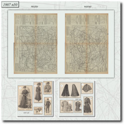 1907 N°50 Sewing patterns...