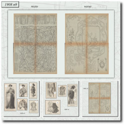 1908 N°9 Patrons A3 La mode...