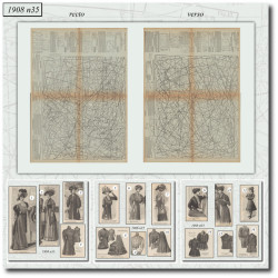 1908 N°35 Sewing patterns...