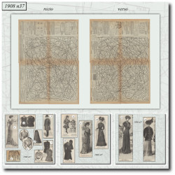 1908 N°37 Sewing patterns...