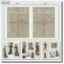 1908 N°39 Sewing patterns...