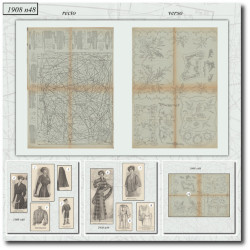 1908 N°48 Sewing patterns...