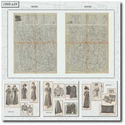 1909 N°39 Sewing patterns...