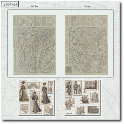 1904 N°44 Sewing patterns...