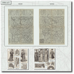1904 N°51 Sewing patterns...