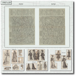 1903 N°38 Sewing patterns...