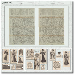 1903 N°49 Sewing patterns...