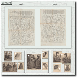 1873 N°16 Patrons  La mode...