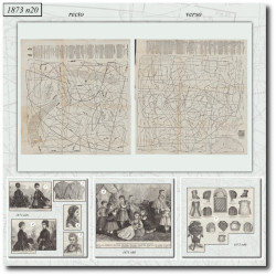 1873 N°20 Patrons  La mode...