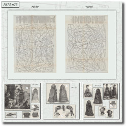 1873 N°25 Patrons  La mode...