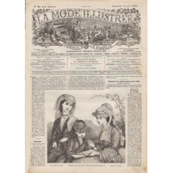 La mode illustrée 1870 N°25