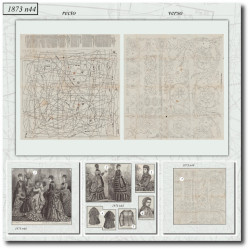 1873 N°44 Sewing patterns...