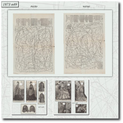 1873 N°49 Sewing patterns...