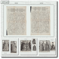 1873 N°51 Sewing patterns...