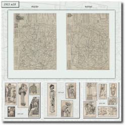 1911 N°18 Sewing patterns...