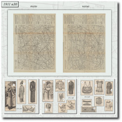1911 N°30 Sewing patterns...