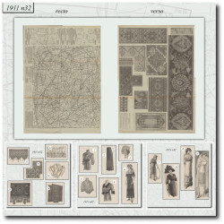 1911 N°32 Sewing patterns...