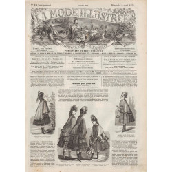 La mode illustrée 1871 N°14