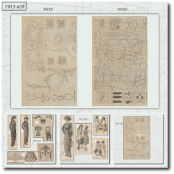 1913 N°28 Patrons A3 La...