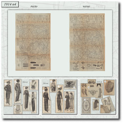 1914 N°4 Patrons A3 La mode...